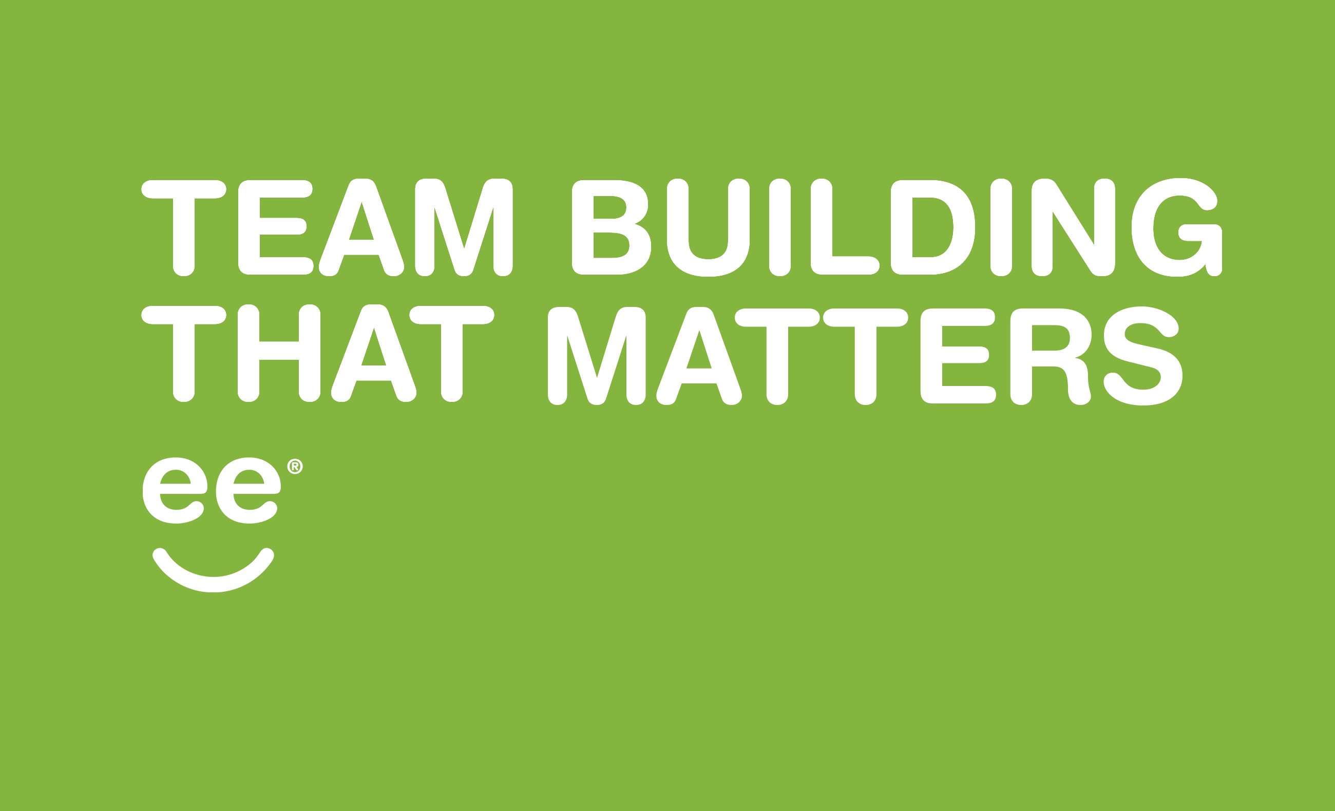 Team Building That Matters